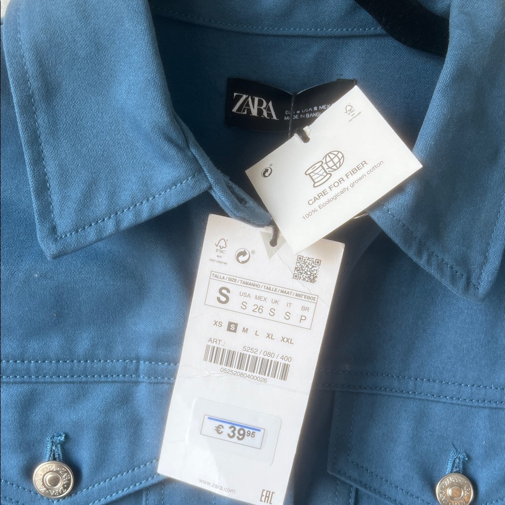 Zara Deep Blue Dress - Picture 2 of 7